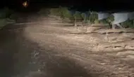 Elazığ'da sağanak yağış üzüm bağlarını sular altında bıraktı