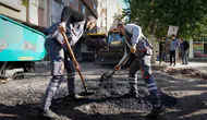 Diyarbakır Bağlar'da üç ana cadde sıcak asfaltla yenileniyor