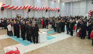 Muş'ta Cumhuriyet Bayramı coşkusu resepsiyonla kutlandı