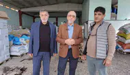 Elazığ Ticaret Borsası Başkanı Dumandağ sel mağduru üyeleri ziyaret etti