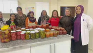 Batmanlı kadınlar kışlık hazırlıklarını imece usulüyle tamamladı