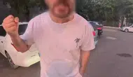 Diyarbakır sokaklarında ters yön tartışması kask kamerasına yansıdı