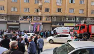 Kızıltepe'de asansör kazası iki işçiyi hastanelik etti