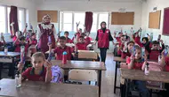Şırnaklı öğrencilere Kızılay eliyle hijyen desteği sağlandı