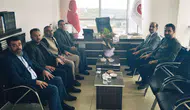 Edremit Nüfus Müdürlüğü ekibinden Müftü Durmuş’a özel ziyaret