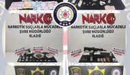 Elazığ polisinden uyuşturucu tacirlerine yönelik geniş kapsamlı operasyon