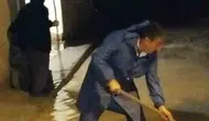 Yurtbaşı sel sularıyla mücadele ediyor Başkan Doğan sahada
