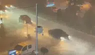 Mardin'de aniden bastıran sağanak ve dolu hayatı felç etti