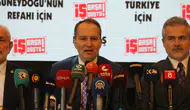 Fatih Erbakan Diyarbakır'da barış ve kardeşlik mesajları verdi