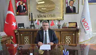 Van OSB Başkanı Memet Aslan Van TSO seçim sonuçlarını değerlendirdi