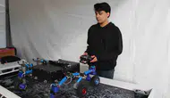 Depremi yaşayan lise öğrencisi arama kurtarma robotu geliştirdi