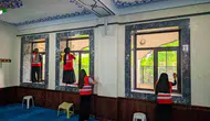 Ağrı Merkez Camii Kızılay Gönüllüleri Tarafından Temizlendi