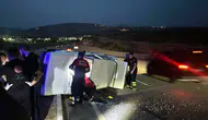 Siirt'te kontrolden çıkan otomobil devrildi: 2 yaralı