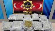 Siirt polisi durdurduğu araçta uyuşturucu madde yakaladı