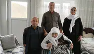 Yüksekova'da Hatun Teyze'nin yüzünü güldüren anlamlı hediye