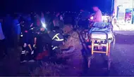 Mardin Kızıltepe yolunda motosiklet kazası iki kişiyi hastanelik etti