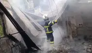 Dağlıca köyündeki okul binasında çıkan yangın paniğe neden oldu