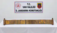 Van'da tarihi eser operasyonu