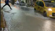 Elazığ sağanak yağışla birlikte zor anlar yaşadı