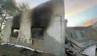 Gürpınar'da korkutan ev yangını büyümeden kontrol altına alındı