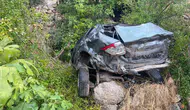 Kızıltepe'de otomobil uçuruma yuvarlandı sürücü ağır yaralandı