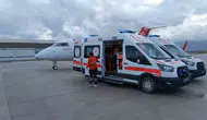 Muş'tan İstanbul'a acil uçak ambulans sevki