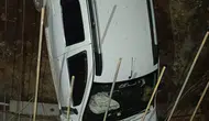 Siirt Pervari yolunda menfez kazası iki kişi yaralandı