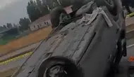 Muş Korkut yolunda feci kaza bir kişi hayatını kaybetti