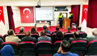 Çemişgezek'te okul servis şoförlerine trafik güvenliği eğitimi verildi