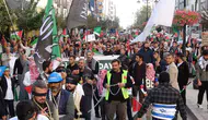 Van sokakları Filistin'e destek için bir araya geldi