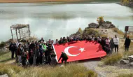 Bitlis Maarif Ailesi Nemrut Kalderası'nda doğa yürüyüşünde bir araya geldi