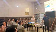 Uludere'de görevli jandarma personeline hayat kurtaran uygulamalı ilk yardım eğitimi