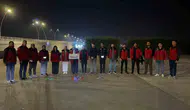 İHAKUT Van ekibinden deprem şehitleri anısına saygı uçuşu