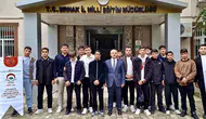 Şırnaklı öğrenciler tarih yolculuğu için Malazgirt kampına uğurlandı