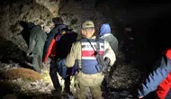 Tunceli Ovacıkta sis nedeniyle mahsur kalan iki kişi kurtarıldı