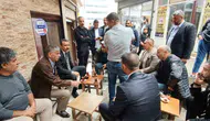 MHP Diyarbakır İl Başkanı Özcoşkun sokak sokak gezerek Terörsüz Türkiye sürecini anlatıyor