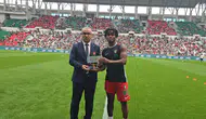Amedsporlu Gift Orban eylül ayının golü ödülünü aldı
