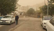Şanlıurfa toz bulutlarıyla kaplandı