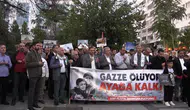 Siirt halkı Aksa Tufanı yıl dönümünde Filistin için bir araya geldi
