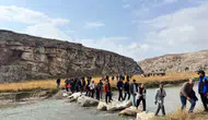 Diyadin Kanyonu beş bin kişinin katılımıyla doğa tutkunlarını ağırladı