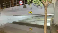 Elazığ'da sağanak yağış alt geçitleri göle çevirdi