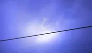 Diyarbakır semalarında şimşekler geceyi bir anda aydınlattı
