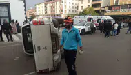 Bingöl'de iki aracın karıştığı kazada iki kişi yaralandı
