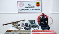 Van Çaldıran'da sit alanında kaçak kazı yapan iki kişi yakalandı