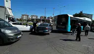 Diyarbakır Diclekent Bulvarı üzerinde trafik kazası meydana geldi