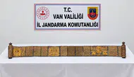 Van'da jandarma ekipleri altın yaldızlı tarihi Tevrat ele geçirdi