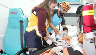 Bingöl'de gerçeği aratmayan geniş kapsamlı deprem tatbikatı yapıldı