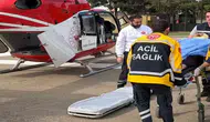 Şırnak'ta iki kritik hasta için hava ambulansları peş peşe havalandı