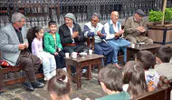 Diyarbakır’da çocuklar dengbejlerle buluştu, kültürel mirası tanıdı