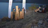 Bitlis'te yaban hayvanları yeniden doğal ortamlarına bırakıldı